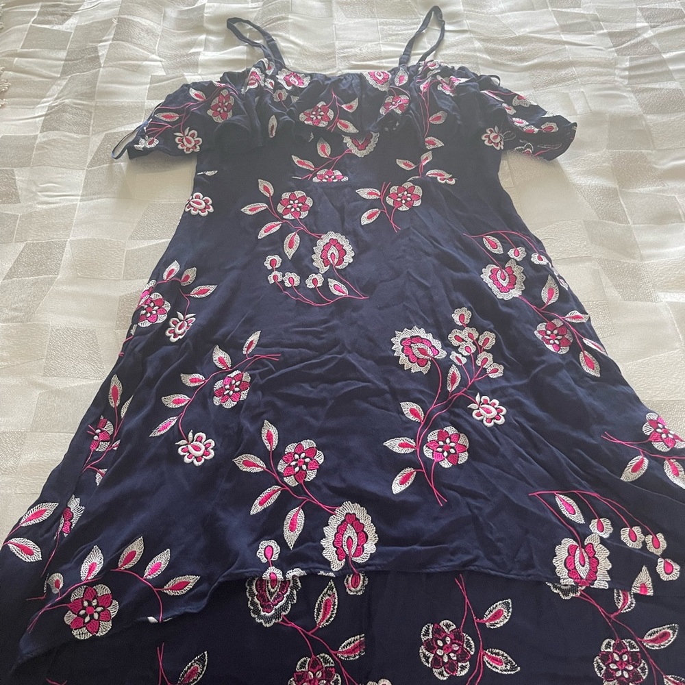Navy blue Aqua dress